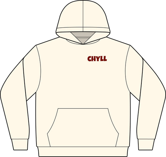 Chyll Sweatshirt - Maroon Logo
