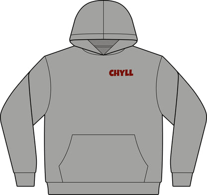 Chyll Sweatshirt - Maroon Logo