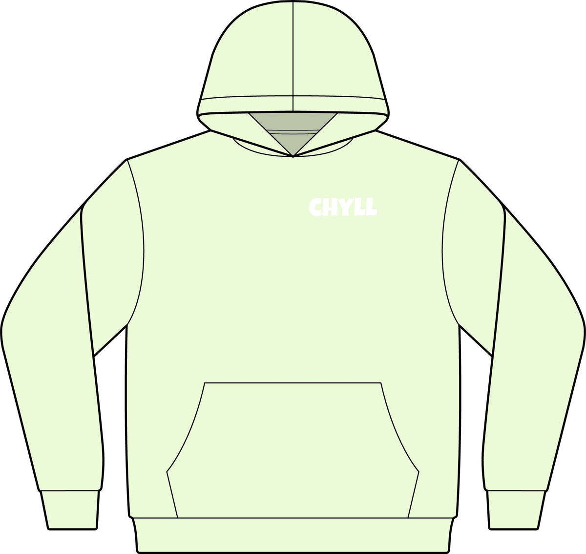 Chyll Sweatshirt - White Logo